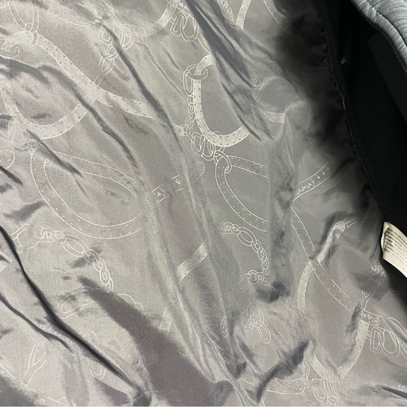 ARIAT vanquish full zip grey/blue jacket with ariat tek, size small - Picture 10 of 11